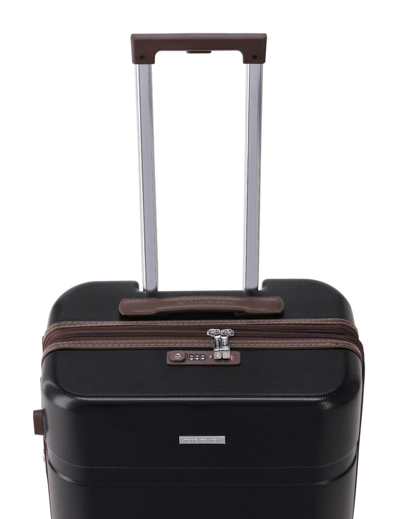 Forever New Amelia Hard Shell Carry On Trolley Case Black