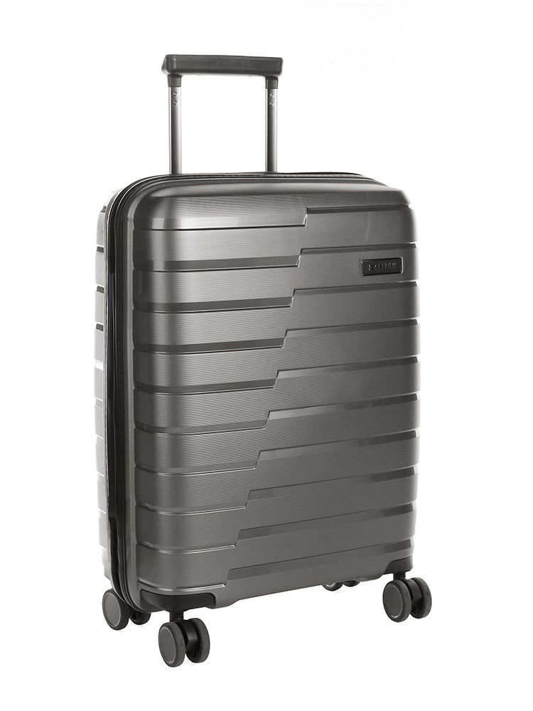Cellini Microlite Carry On Trolley Case Charcoal
