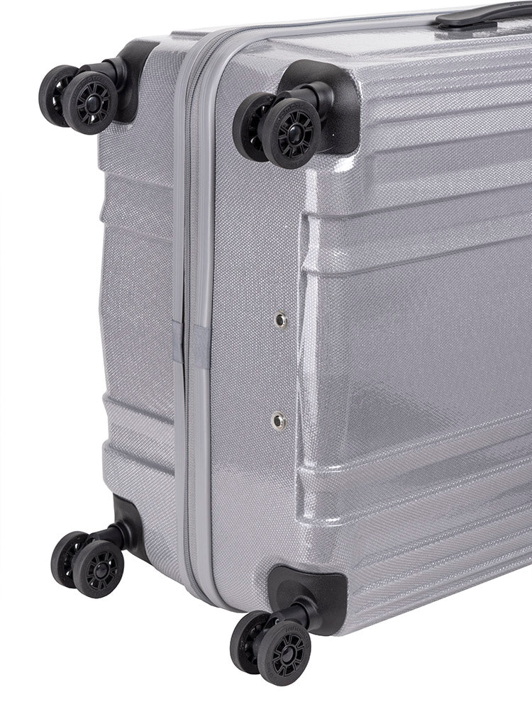 Cellini Compolite Large Trolley Case Silver