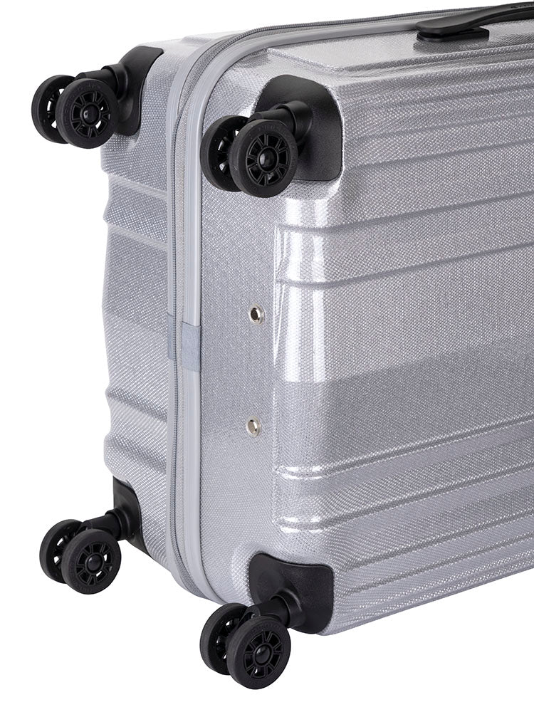 Cellini Compolite Medium Trolley Case Silver