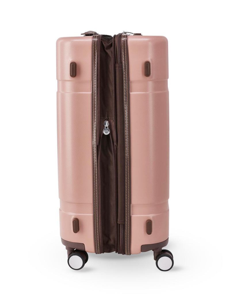 Forever New Audrey Hard Shell Carry On Trolley Case Nude