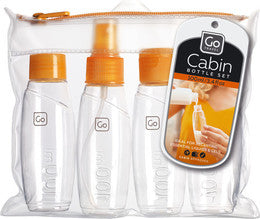 Go Travel Cabin Bottle Set