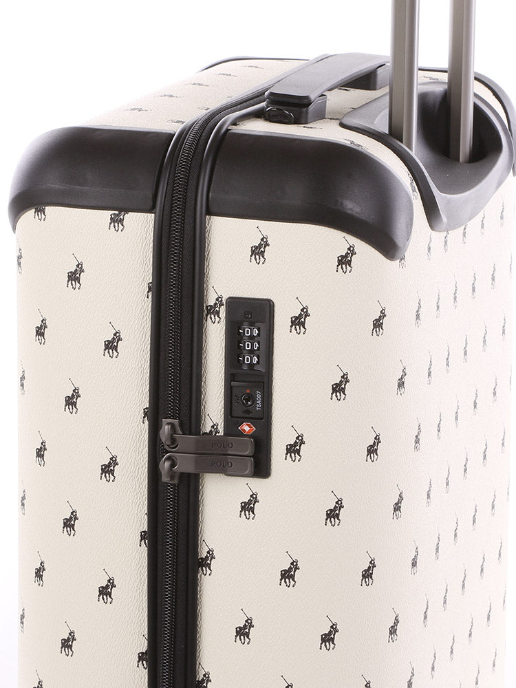 Polo Classic Double Pack Carry On Trolley Case Beige
