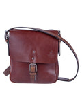Polo Leather Osaka Sling Handbag Brown