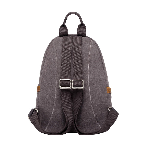 Troop London Canvas Backpack Small Charcoal