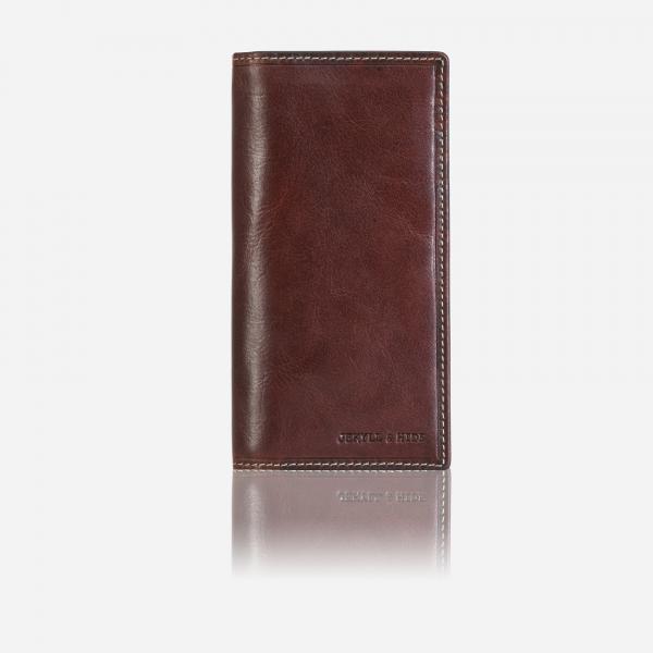 Jekyll & Hide Oxford Unisex Large Travel And Mobile Wallet Coffee