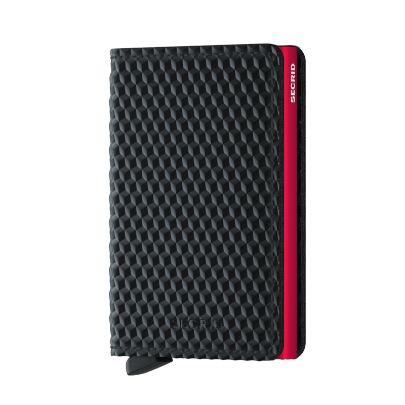 Secrid Cubic Miniwallet Black-Red