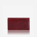 Jekyll & Hide Oxford Large Leather Concertina Purse Rust