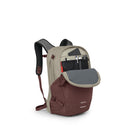 Osprey Nebula 32L Backpack Sawdust Tan & Rais. Red
