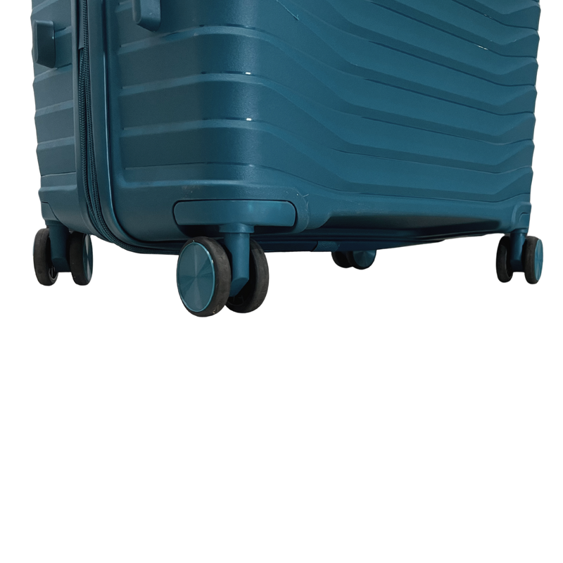 Embassy Chic Medium Trolley Case Lake Blue