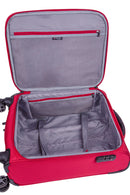 Cellini Optima Carry On Trolley Case Red