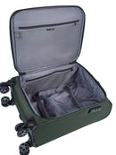 Cellini Optima Carry On Trolley Case Green
