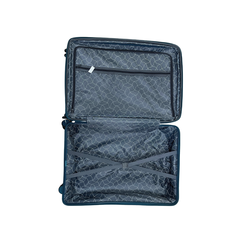 Embassy Chic Medium Trolley Case Lake Blue