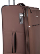 Cellini Smartcase Large 4 Wheel Trolley Case Brown