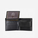Jekyll & Hide Texas Large Billfold Wallet With Coin Black