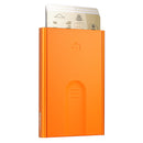 Ogon Slider Aluminium Card Holder Orange