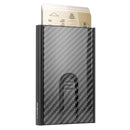 Ogon Slider Carbon Face Aluminium Card Holder