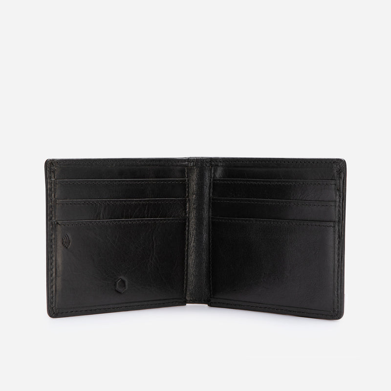 Jekyll & Hide Oxford Wallet Black