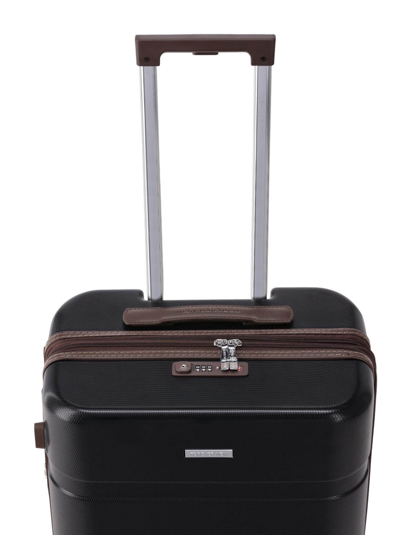 Forever New Amelia Hard Shell Medium Trolley Case Black