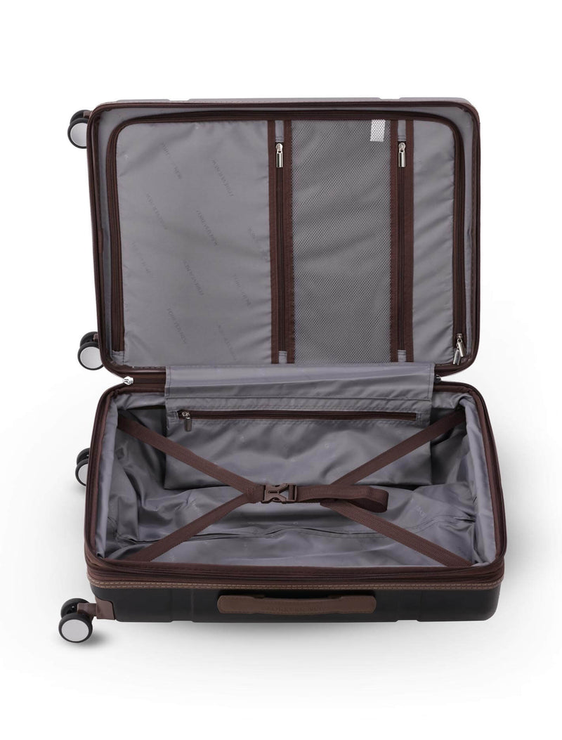 Forever New Amelia Hard Shell Large Trolley Case Black