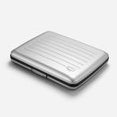 Ogon V2L Anodised Aluminium Smart Case Card Wallet Silver
