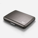 Ogon V2L Anodised Aluminium Smart Case Card Wallet Titanium