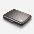 Ogon V2L Anodised Aluminium Smart Case Card Wallet Platinum