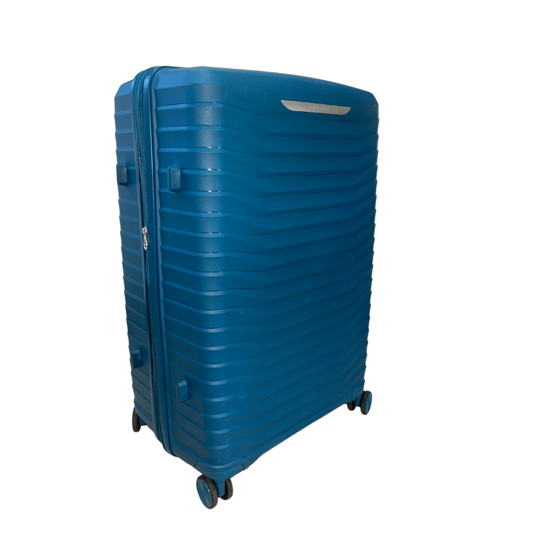 Embassy Chic Large Trolley Case Lake Blue