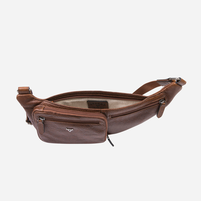 Brando Oryx Front Crossover Bag Brown