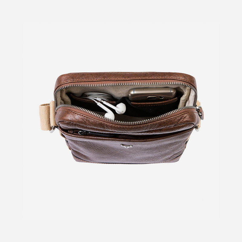 Brando Oryx Crossbody 10" Bag Brown