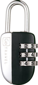 Go Travel Mini Combination Lock Black/Silver