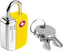 Go Travel Mini TSA Twin Pack Locks Yellow