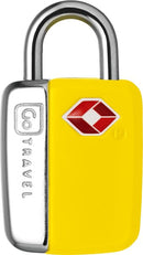 Go Travel Mini TSA Twin Pack Locks Yellow