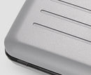 Ogon V2L Anodised Aluminium Smart Case Card Wallet Stone Grey