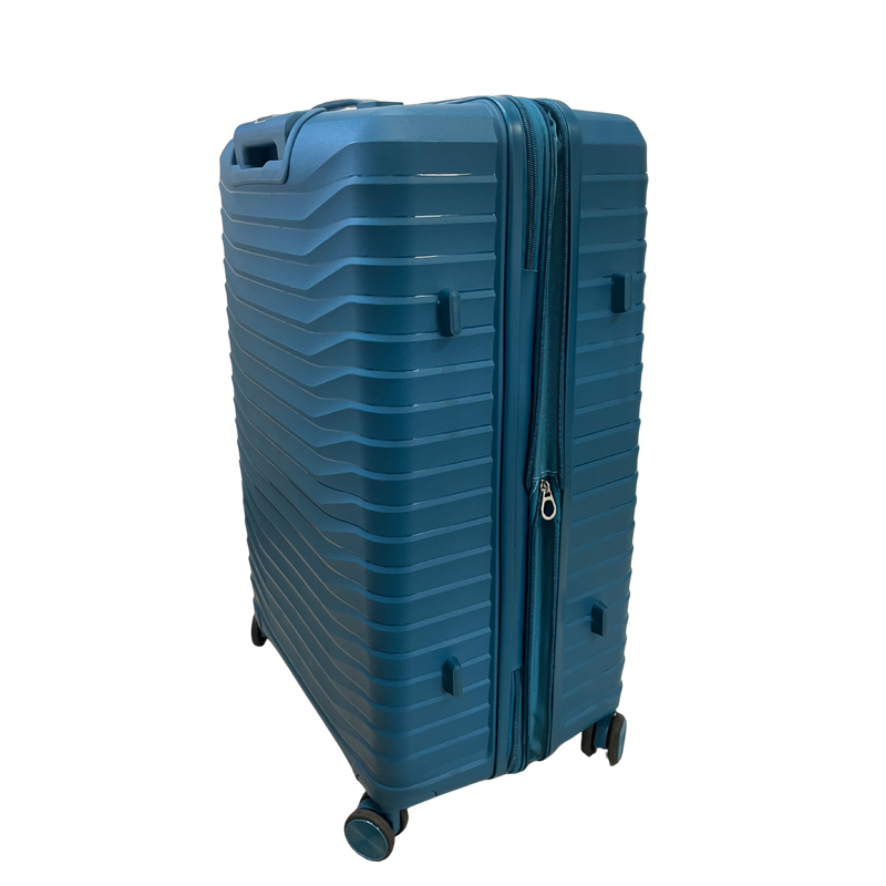 Embassy Chic Medium Trolley Case Lake Blue