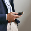 Ogon Slider Carbon Face Aluminium Card Holder