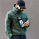 Ogon Aluminium Phone Bag and Wallet Crossbody Silver