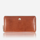 Jekyll & Hide Zulu Large Classic Zip Around Purse Tan