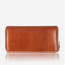 Jekyll & Hide Zulu Large Classic Zip Around Purse Tan