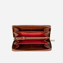 Jekyll & Hide Zulu Large Classic Zip Around Purse Tan