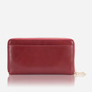 Jekyll & Hide Zulu Double Zipper Wristlet Purse Red