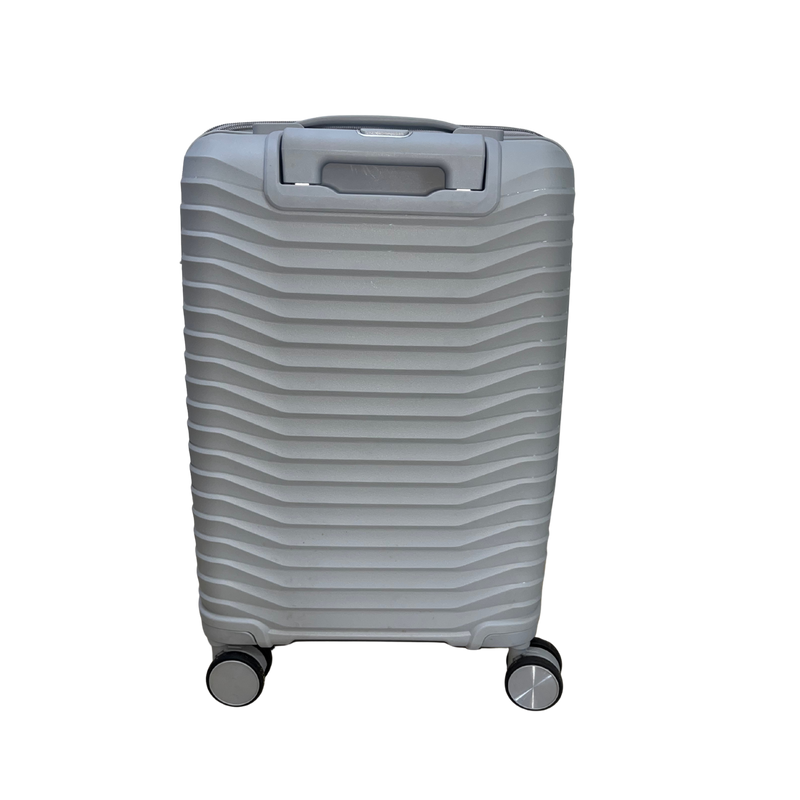 Embassy Chic Cabin Trolley Case Silver