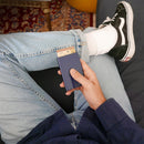 Ogon Slider Aluminium Card Holder Navy Blue