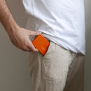 Ogon Slider Aluminium Card Holder Orange