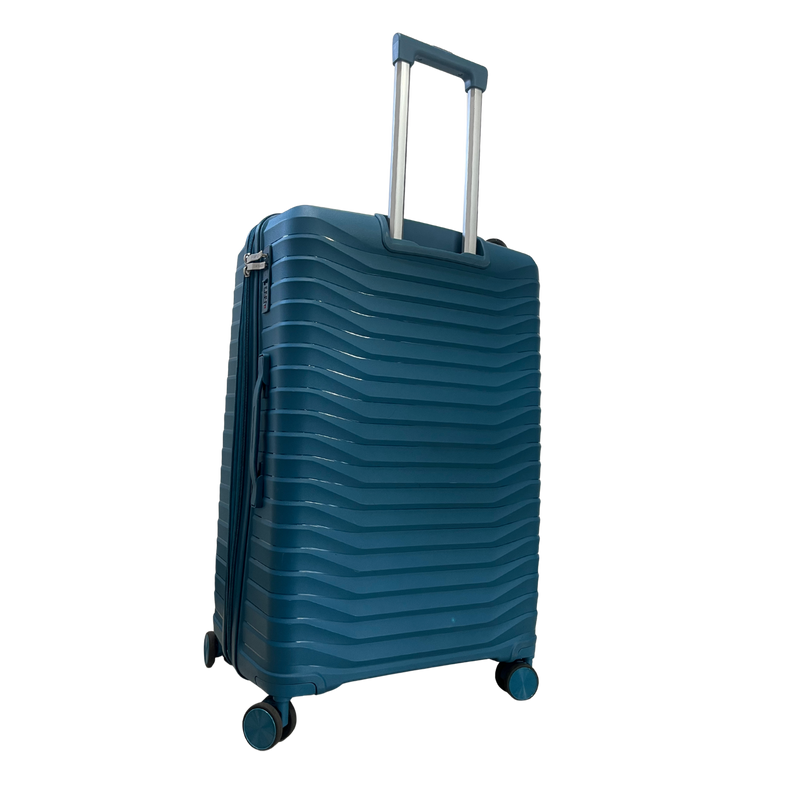 Embassy Chic Medium Trolley Case Lake Blue