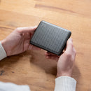 Ogon V2L Anodised Aluminium Smart Case Card Wallet Carbon Print