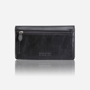 Jekyll & Hide Oxford Large Leather Concertina Purse Black