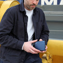 Ogon V2L Anodised Aluminium Smart Case Card Wallet Navy Blue