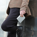 Ogon V2L Anodised Aluminium Smart Case Card Wallet Silver