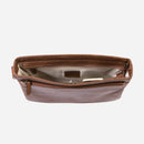 Brando Asher Vintage Unisex Crossbody Bag Tan